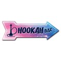 Signmission Hookah Bar Arrow Sign Funny Home Decor 18in Wide P-ARROW-999817